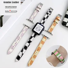 Slim Genuin Leather strap For Apple watch band 44mm 40mm 42 Sport watchband bracelet correa iWatch series 7 6 5 4 3 SE 41mm/45mm
Slim Genuin Leather strap For Apple watch band 44mm 40mm 42 Sport watchband bracelet correa iWatch series 7 6 5 4 3 SE 41mm/45mm