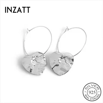 INZATT Real 925 Sterling Silver Geometry Round Triangle Hoop Earrings For Fashion Women Party Fine Jewelry Cute Accessories Gift 
INZATT Real 925 Sterling Silver Geometry Round Triangle Hoop Earrings For Fashion Women Party Fine Jewelry Cute Accessories Gift