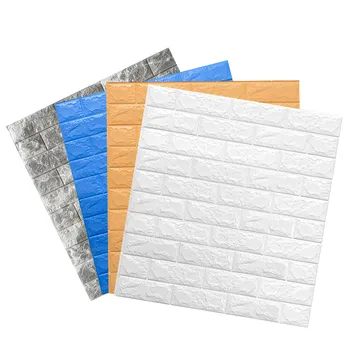 77*70cm 3D Brick Wall Stickers DIY self Foam Waterproof Decor Wallpaper For TV Background Kids Living Room
77*70cm 3D Brick Wall Stickers DIY self Foam Waterproof Decor Wallpaper For TV Background Kids Living Room