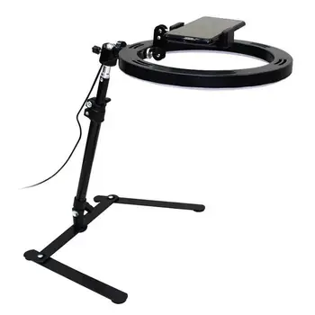 Cell Phone Holder Smartphone Bracket Mount with Fill Light for Online Class Live Vlog Recorder Tool UY8
Cell Phone Holder Smartphone Bracket Mount with Fill Light for Online Class Live Vlog Recorder Tool UY8
