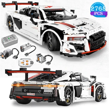 SEMBO New White Sports Car Series Static Model Dynamic Remote Control Technology Sports Car Building Blocks Holiday Gift for Boy
SEMBO New White Sports Car Series Static Model Dynamic Remote Control Technology Sports Car Building Blocks Holiday Gift for Boy