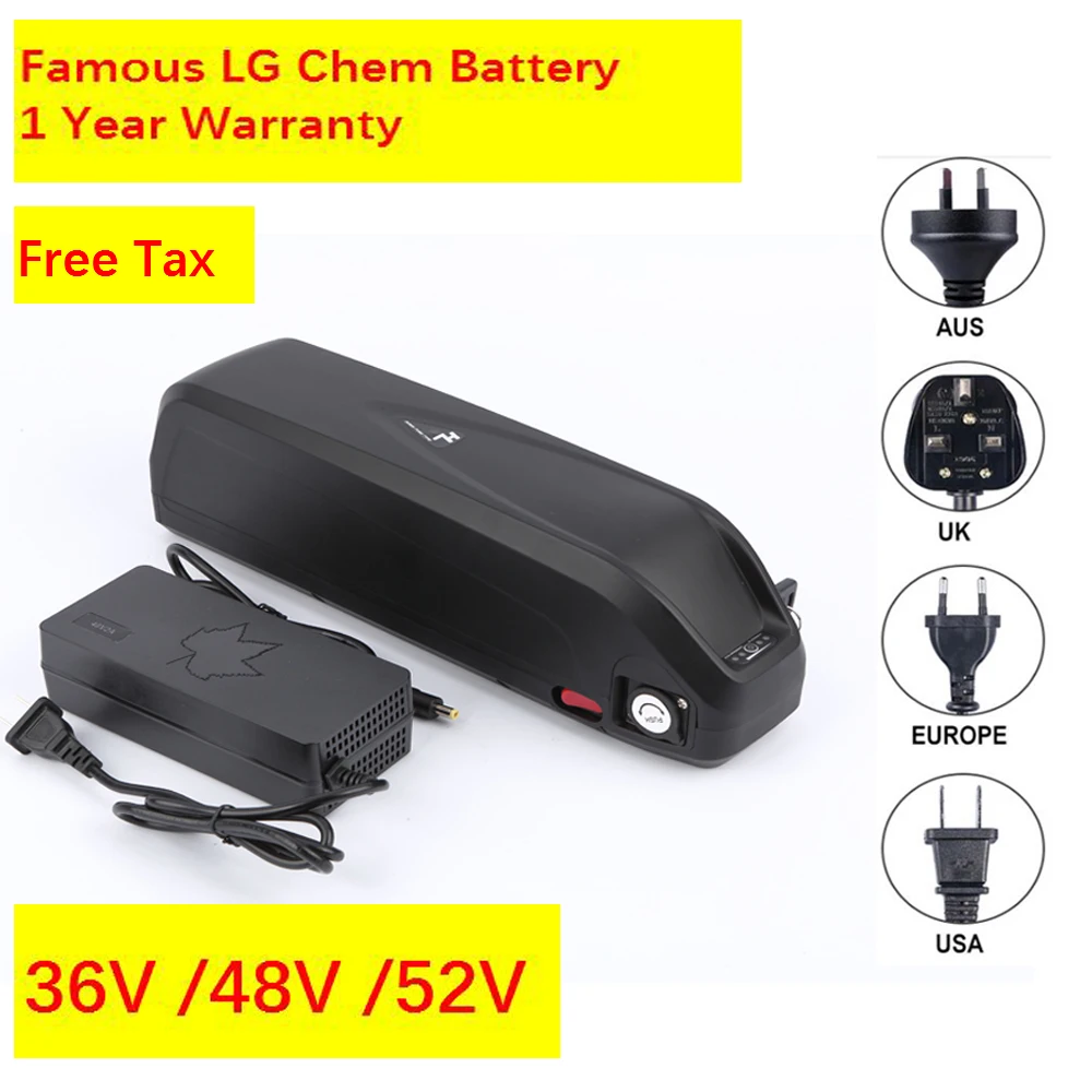 Electric EBike Battery Hailong Samsung LG 18650 Cells Pack 36V 48V Powerful Bicycle Lithium Battery
Electric EBike Battery Hailong Samsung LG 18650 Cells Pack 36V 48V Powerful Bicycle Lithium Battery