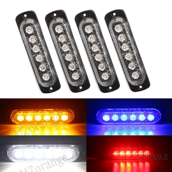 4x6 12 LED Super Bright 12V-24V Led Strobe Emergency Warning Light Police Flashing Lightbar Grille Truck Beacon LED Side Lights
4x6 12 LED Super Bright 12V-24V Led Strobe Emergency Warning Light Police Flashing Lightbar Grille Truck Beacon LED Side Lights