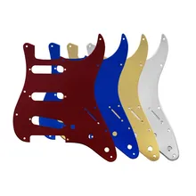 Mirror Style 11 Holes Guitar Pickguard Scratch Plate For Strat Guitars SSS Multi-color Guitar Parts Replacement Accessories
Mirror Style 11 Holes Guitar Pickguard Scratch Plate For Strat Guitars SSS Multi-color Guitar Parts Replacement Accessories