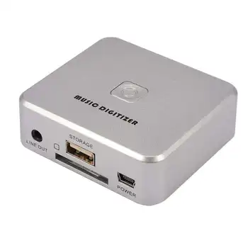 Usb Audio Capture Recorder Cassette Tapes To Mp3/Turntables To Mp3 Converter Adapter Box Music Digitizer Eu Plug
Usb Audio Capture Recorder Cassette Tapes To Mp3/Turntables To Mp3 Converter Adapter Box Music Digitizer Eu Plug