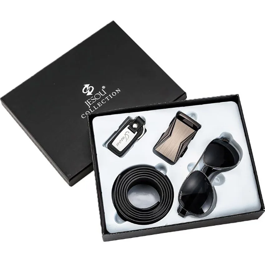 3pcs/set boutique gift set glasses belt keychain gift quartz watch Mens Watch Gift Boxes for montre homme Wristwatch For Gift
3pcs/set boutique gift set glasses belt keychain gift quartz watch Mens Watch Gift Boxes for montre homme Wristwatch For Gift