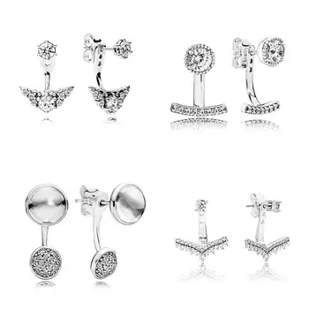 YDX 100% 925 Sterling Silver Stud Earrings Personality Girl Zircon Earrings Simple Style Fashion Party Gift Luxury Jewelry
YDX 100% 925 Sterling Silver Stud Earrings Personality Girl Zircon Earrings Simple Style Fashion Party Gift Luxury Jewelry