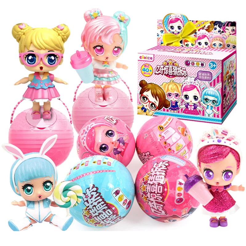 Eaki Original Surprise Dolls Cry Toy Innovative Genuine Magic Figure Egg Box Kids Puzzle Baby Toys for Children's Birthday Gift 
Eaki Original Surprise Dolls Cry Toy Innovative Genuine Magic Figure Egg Box Kids Puzzle Baby Toys for Children's Birthday Gift