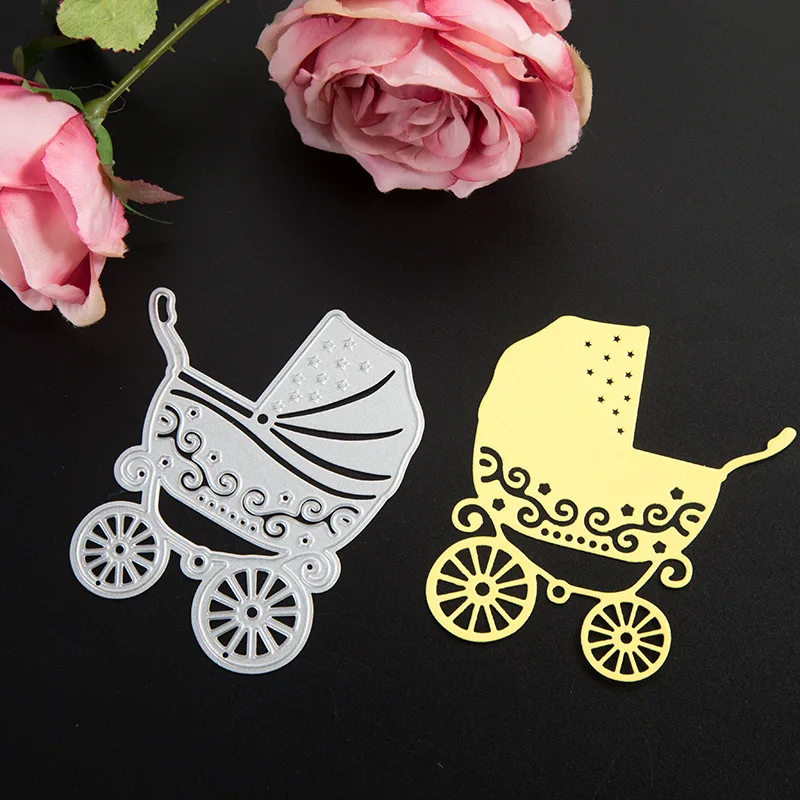 Baby Carriage Metal Cutting Dies for DIY Scrapbooking Album Paper Cards Decorative Crafts Embossing Die Cuts
Baby Carriage Metal Cutting Dies for DIY Scrapbooking Album Paper Cards Decorative Crafts Embossing Die Cuts