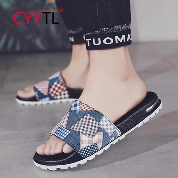 CYYTL 2020 Fashion Summer Men Slippers Indoor Leather Shoes Home Grid Slides Women Men Casual Sandals Outdoor Beach Wear
CYYTL 2020 Fashion Summer Men Slippers Indoor Leather Shoes Home Grid Slides Women Men Casual Sandals Outdoor Beach Wear