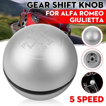 5 Speed Manual Car Gear Shift Knob Lever Shifter Hand Ball Matte Silver For Alfa Romeo Giulietta
5 Speed Manual Car Gear Shift Knob Lever Shifter Hand Ball Matte Silver For Alfa Romeo Giulietta