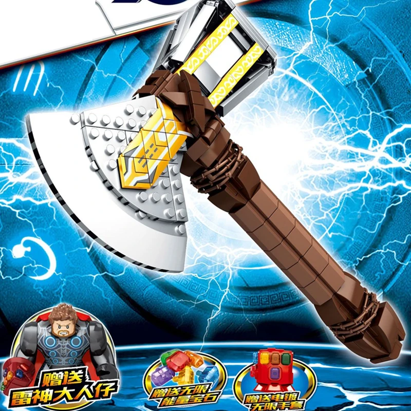 2019 SuperHero Ideas Tron Thor Storm Axe Arms Captain America Super Hero marvel Building Blocks Sets Bricks Kits Ninja Movie
2019 SuperHero Ideas Tron Thor Storm Axe Arms Captain America Super Hero marvel Building Blocks Sets Bricks Kits Ninja Movie