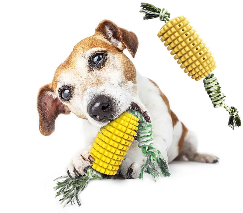 Dog Interactive Corn Shape Molar Toy TPR Pet Chew Tooth Oral Cleaning Training IQ Bite-resistant Remove Pet Supply Dog Accessory
Dog Interactive Corn Shape Molar Toy TPR Pet Chew Tooth Oral Cleaning Training IQ Bite-resistant Remove Pet Supply Dog Accessory
