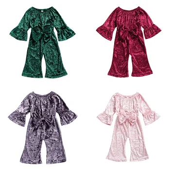 2019 Baby Spring Autumn Clothing Infant Baby Girl Velvet Romper Long Sleeve Big Bow Jumpsuit Winter Warm Ruffled Clothes Outfits
2019 Baby Spring Autumn Clothing Infant Baby Girl Velvet Romper Long Sleeve Big Bow Jumpsuit Winter Warm Ruffled Clothes Outfits