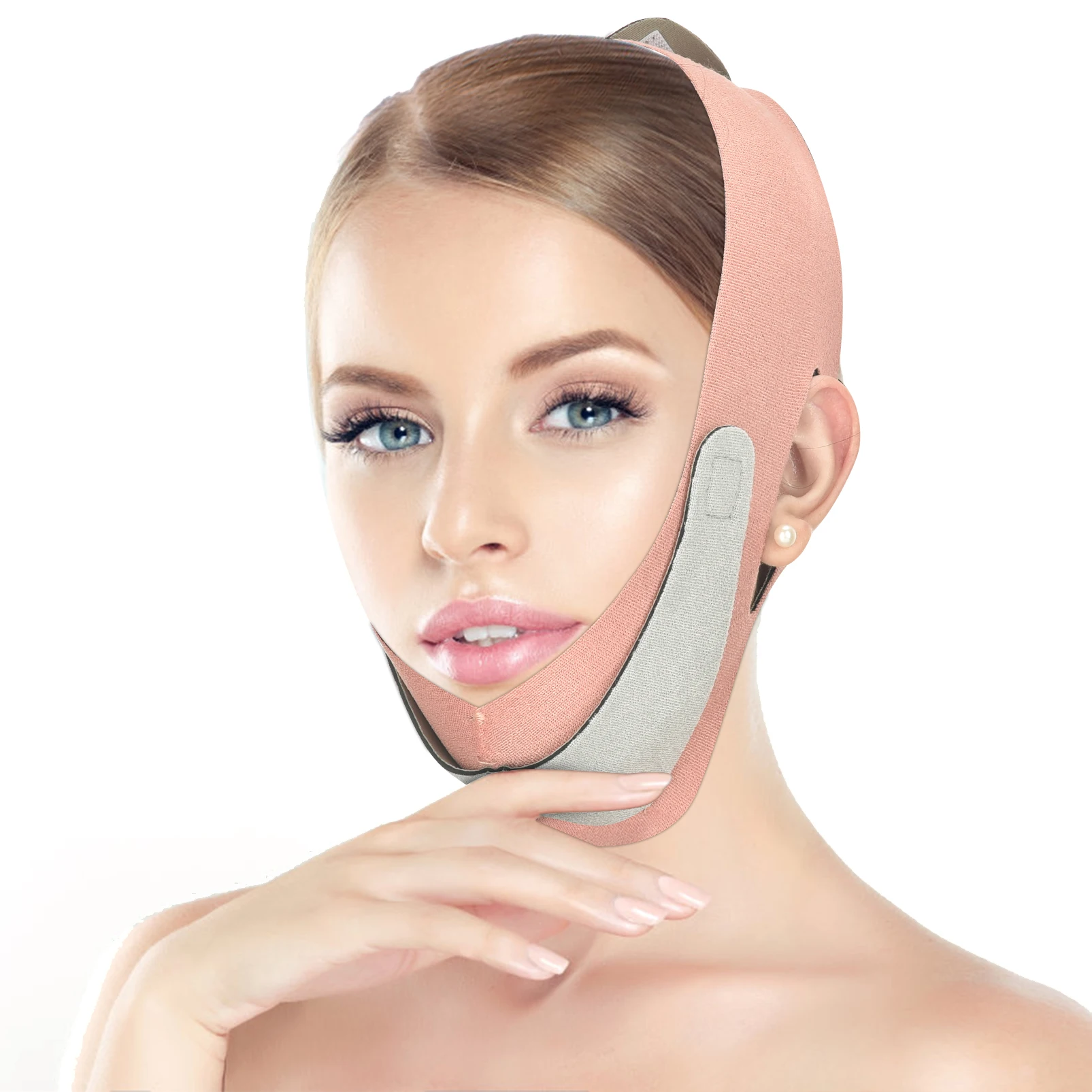Double Chin Reducer Facial Slimming Strap Eliminates Sagging Skin Lifting Slimmer Device Firming Anti Aging Band
Double Chin Reducer Facial Slimming Strap Eliminates Sagging Skin Lifting Slimmer Device Firming Anti Aging Band
