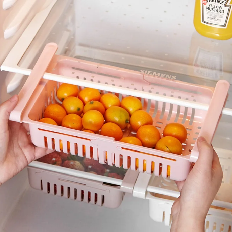 Refrigerator Fresh-keeping Refrigerated Storage Rack Kitchen Retractable Drawer Type Refrigerator Storage Box Container Shelf
Refrigerator Fresh-keeping Refrigerated Storage Rack Kitchen Retractable Drawer Type Refrigerator Storage Box Container Shelf