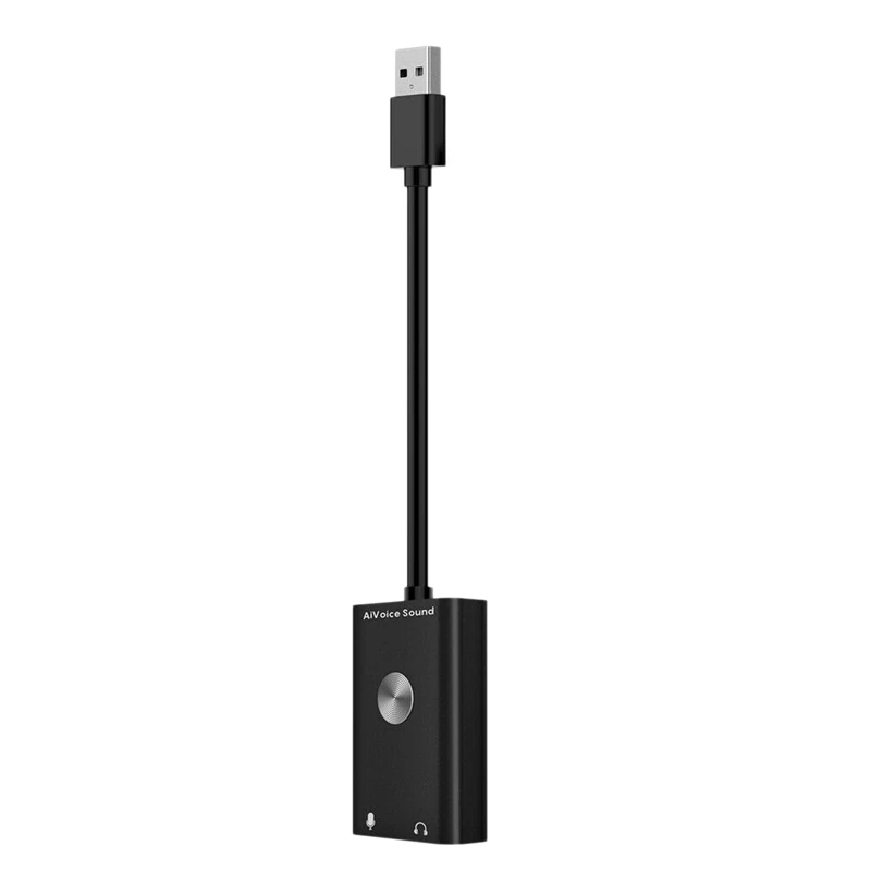 USB AI Smart Voice Translator 3.5mm Sound Card Adapter Voice to Text Translator Support 24 Languages
USB AI Smart Voice Translator 3.5mm Sound Card Adapter Voice to Text Translator Support 24 Languages