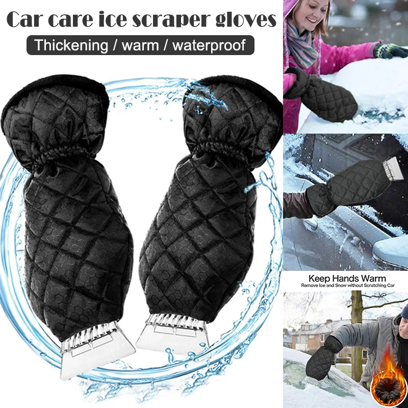 1Pcs Car Ice Snow Gloves Scraper Waterproof Ice Scraper Car Windshield Snow Scraper Glove Tool Snow Removal Tools M8617
1Pcs Car Ice Snow Gloves Scraper Waterproof Ice Scraper Car Windshield Snow Scraper Glove Tool Snow Removal Tools M8617