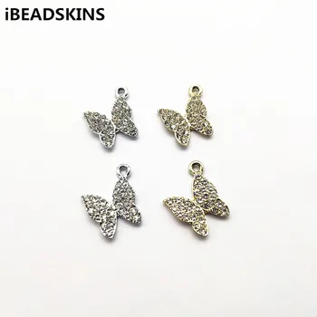 New arrival! 22x19mm 100pcs Zinc alloy/Rhinestone butterfly charm for Earrings parts,hand Made Earrings Findings Jewelry DIY
New arrival! 22x19mm 100pcs Zinc alloy/Rhinestone butterfly charm for Earrings parts,hand Made Earrings Findings Jewelry DIY