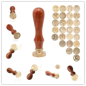 Classic 26 Letter A-Z Alphabet Initial Sealing Wax Seal Stamp Ancient Seal Post Decorative Antique Stamp Gifts Retro Wood Stamp 
Classic 26 Letter A-Z Alphabet Initial Sealing Wax Seal Stamp Ancient Seal Post Decorative Antique Stamp Gifts Retro Wood Stamp