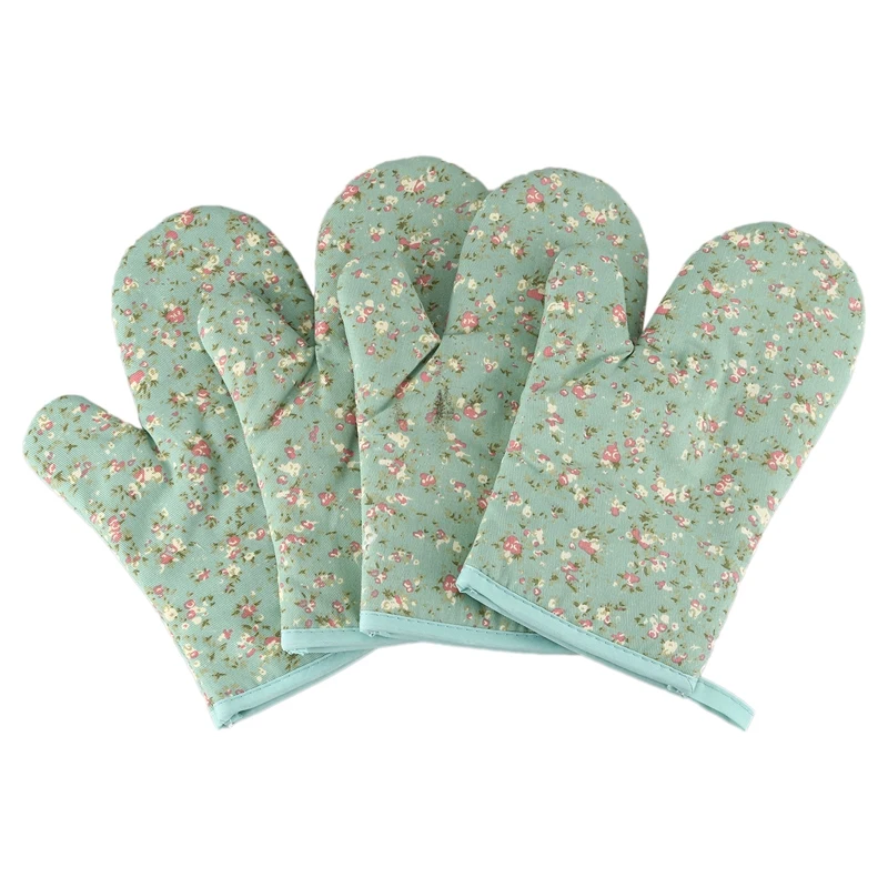 2 Pairs Heat Resistant Microwave Oven Glove Non-Slip Cotton Baking Gloves Kitchen Tool
2 Pairs Heat Resistant Microwave Oven Glove Non-Slip Cotton Baking Gloves Kitchen Tool