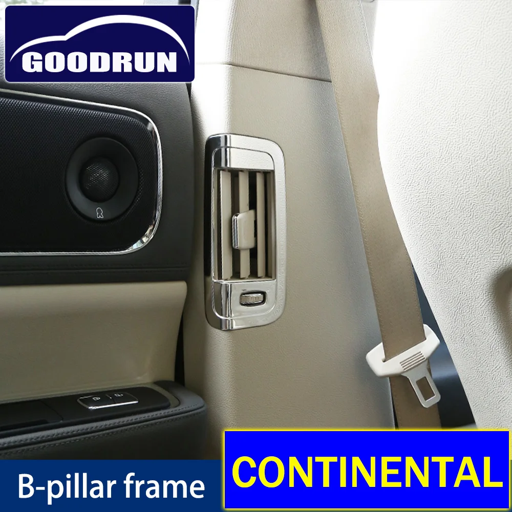 For Lincoln CONTINENTAL Car B Pillar Air conditioning Outlet Frame Sticker Cover Trim Interior Auto Accessories
For Lincoln CONTINENTAL Car B Pillar Air conditioning Outlet Frame Sticker Cover Trim Interior Auto Accessories