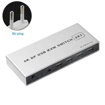 VGA 1 Out Computer Dual Port Connection Stable KVM Switch Plug And Play Displayport USB Mouse Support Monitor Controller 4K 60Hz
VGA 1 Out Computer Dual Port Connection Stable KVM Switch Plug And Play Displayport USB Mouse Support Monitor Controller 4K 60Hz