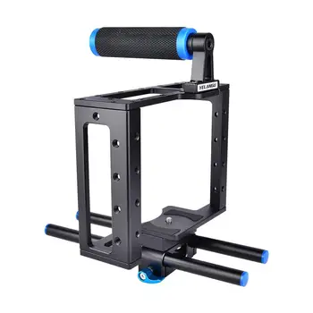 YELANGU C1 Portable Stabilizer DSLR Photography Non-slip Camera Rabbit Cage for Canon Sony Pansonic Cam with 1/4 3/8 Screw Hole
YELANGU C1 Portable Stabilizer DSLR Photography Non-slip Camera Rabbit Cage for Canon Sony Pansonic Cam with 1/4 3/8 Screw Hole