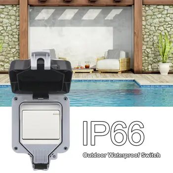 New Coming Weatherproof Power Switch Electrical Single/Double Control Wall Switch Outdoor Waterproof Switch For Kitchen Bathroom
New Coming Weatherproof Power Switch Electrical Single/Double Control Wall Switch Outdoor Waterproof Switch For Kitchen Bathroom