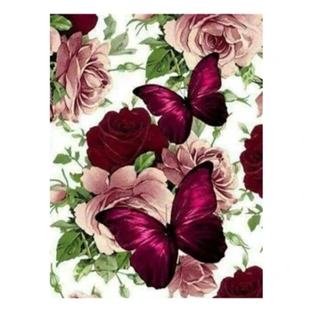 Painting By Numbers Flower Butterfly Drawing on Canvas Hand Painted Picture Kits Art Gift DIY Home Decoration 
Painting By Numbers Flower Butterfly Drawing on Canvas Hand Painted Picture Kits Art Gift DIY Home Decoration