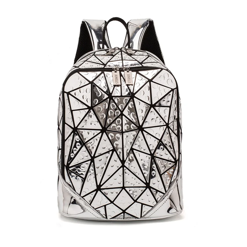 Bag Women's 2019 New Style Fashion Backpack Geometric Pattern Laser Water Droplet Bag Outdoor Backpack Schoolbag
Bag Women's 2019 New Style Fashion Backpack Geometric Pattern Laser Water Droplet Bag Outdoor Backpack Schoolbag