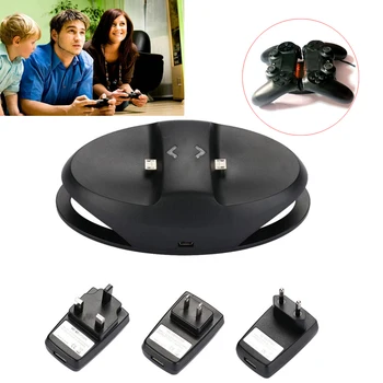 Charging dock station forSony PS4 round Game Controller handle Double charger Usb Charger with LED Light Game Accessories
Charging dock station forSony PS4 round Game Controller handle Double charger Usb Charger with LED Light Game Accessories