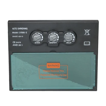 New Meterk Solar Energy Auto Darkening Welding Helmet Mask Welder Cap Lens Filter Shade Mask Goggles Lens for Soldering Cap
New Meterk Solar Energy Auto Darkening Welding Helmet Mask Welder Cap Lens Filter Shade Mask Goggles Lens for Soldering Cap