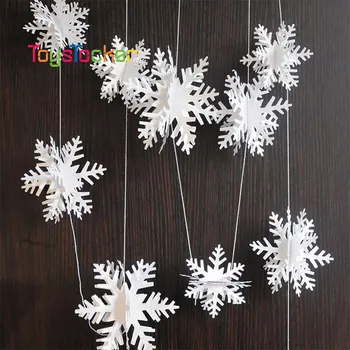 5pcs Colored Snowflakes Paper Hanging Ornaments Happy Birthday Banner Christmas Decoration Boy Girl Party/Wedding Supplies
5pcs Colored Snowflakes Paper Hanging Ornaments Happy Birthday Banner Christmas Decoration Boy Girl Party/Wedding Supplies