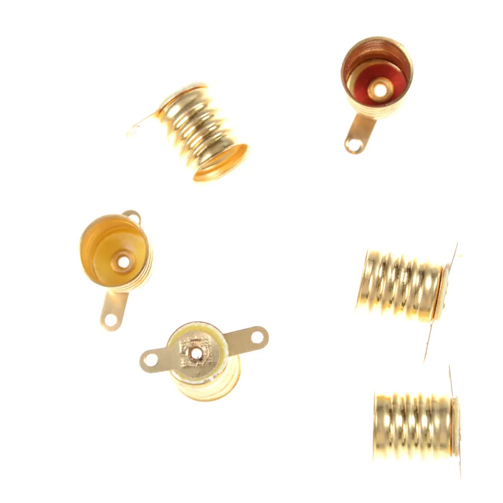 25PCS E10 Lamps Base Holder Bulbs Light Base Socket Home Experiment Circuit Electrical Test Accessories
25PCS E10 Lamps Base Holder Bulbs Light Base Socket Home Experiment Circuit Electrical Test Accessories