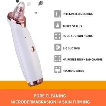 Blackhead Remover Face Deep Nose Cleaner Pore Pimple Removal Vacuum Suction Blackhead&blemish Removers Black Head Skin Care Tool
Blackhead Remover Face Deep Nose Cleaner Pore Pimple Removal Vacuum Suction Blackhead&blemish Removers Black Head Skin Care Tool