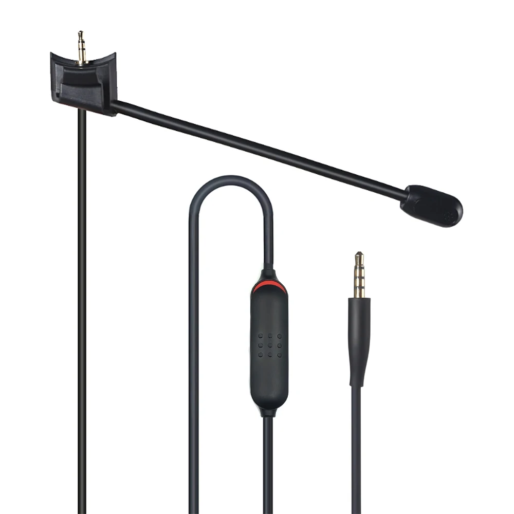 

Сменный кабель для наушников Bose QuietComfort 35 II QC35 QC35II с внешним микрофоном и выключателем звука