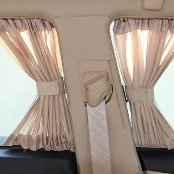 2pcs/Set Universal Car UV Protection Side Window Sunshade Curtains Auto Windows Curtain Sun Visor Blinds Cover Car-Styling
2pcs/Set Universal Car UV Protection Side Window Sunshade Curtains Auto Windows Curtain Sun Visor Blinds Cover Car-Styling