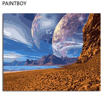 PAINTBOY Landscape Framed Pictures Painting By Numbers DIY Digital Canvas Oil Painting Home Decor For Living Room
PAINTBOY Landscape Framed Pictures Painting By Numbers DIY Digital Canvas Oil Painting Home Decor For Living Room