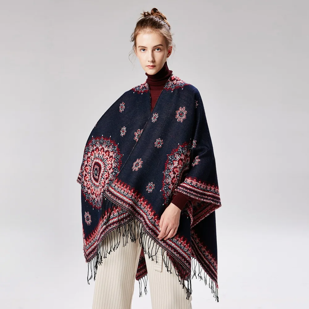2019 aristocratic shawl scarves to keep warm national characteristics ladies extra large code special temperament
2019 aristocratic shawl scarves to keep warm national characteristics ladies extra large code special temperament