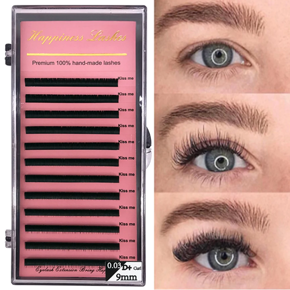 Eyelash Extension Classic Silk Mink Lash Individual Soft Lashes Deep Matt Easy to Grab Natural Looking HPNESS
Eyelash Extension Classic Silk Mink Lash Individual Soft Lashes Deep Matt Easy to Grab Natural Looking HPNESS