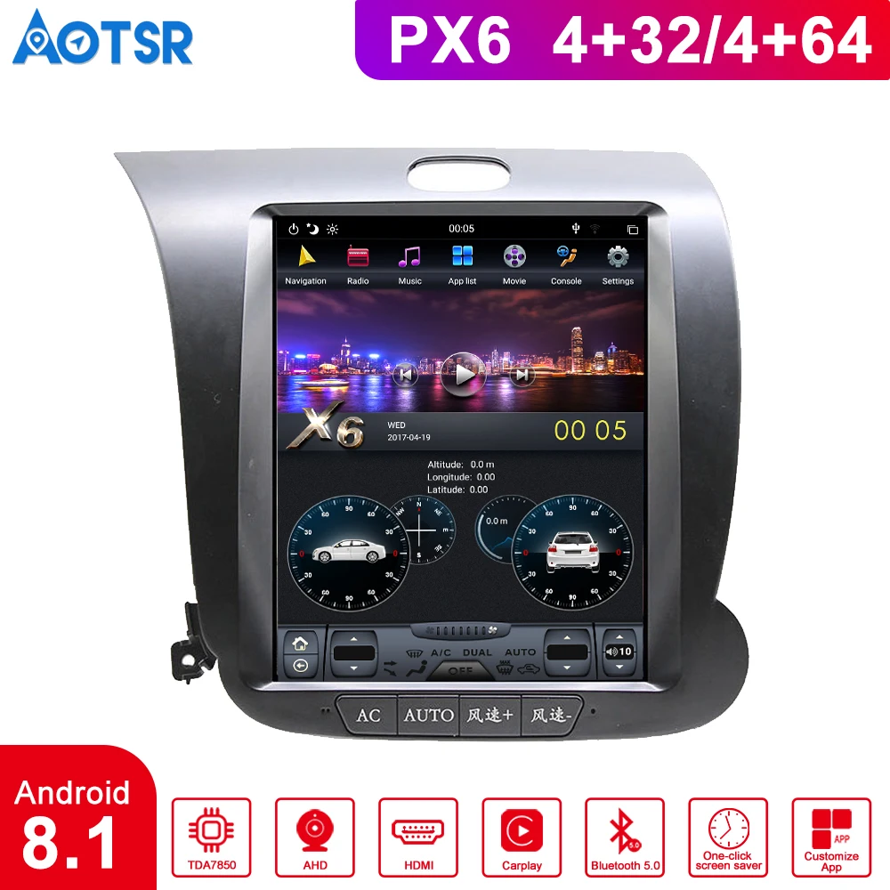 Android 8.1 Tesla style 10.4 inch Car GPS Navigation For KIA CERATO K3 FORTE 2013-2017 Multimedia headunit Car Media Player wifi
Android 8.1 Tesla style 10.4 inch Car GPS Navigation For KIA CERATO K3 FORTE 2013-2017 Multimedia headunit Car Media Player wifi