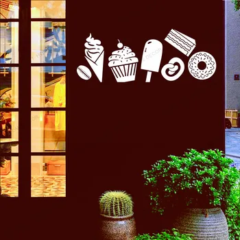 Dessert Shop Wall Decal Sweets Confection Ice Cream Cake Donut Coffee Design Vinyl Window Stickers Cafe Interior Decor rb299
Dessert Shop Wall Decal Sweets Confection Ice Cream Cake Donut Coffee Design Vinyl Window Stickers Cafe Interior Decor rb299
