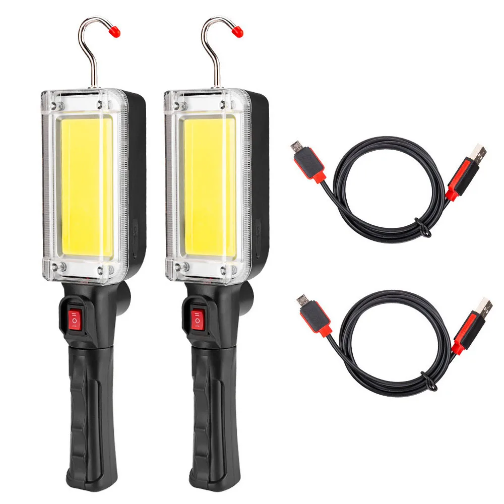 2x 1x COB LED Hunting Flashlight 18650 USB Rechargeable Work Light 2Modes Camping Emergency Torch Lantern Portable Fishing Lamp
2x 1x COB LED Hunting Flashlight 18650 USB Rechargeable Work Light 2Modes Camping Emergency Torch Lantern Portable Fishing Lamp
