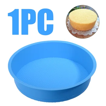 Silicone Round Cake Mold Chocolate Chese Cake Making Molds For Bread Pastry Baking Base Tray Kitchen DIY Tools Reusable
Silicone Round Cake Mold Chocolate Chese Cake Making Molds For Bread Pastry Baking Base Tray Kitchen DIY Tools Reusable