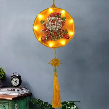 DIY Santa Diamond Painting Night Light Christmas Elk Hanging Decoration Lamp Embroidery Round Shinny Beads Table Lamp
DIY Santa Diamond Painting Night Light Christmas Elk Hanging Decoration Lamp Embroidery Round Shinny Beads Table Lamp
