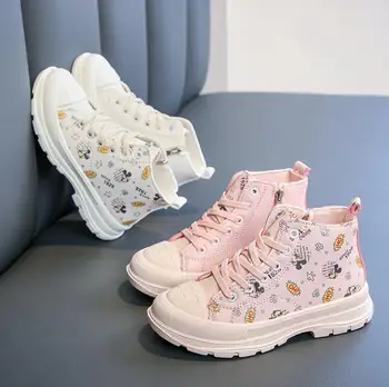 Autumn Winter Boys Girls Mickey Martin Boots PU Leather Short Boots Children Fashion Shoes Ankle Snow boots Kids Sport Shoes 
Autumn Winter Boys Girls Mickey Martin Boots PU Leather Short Boots Children Fashion Shoes Ankle Snow boots Kids Sport Shoes