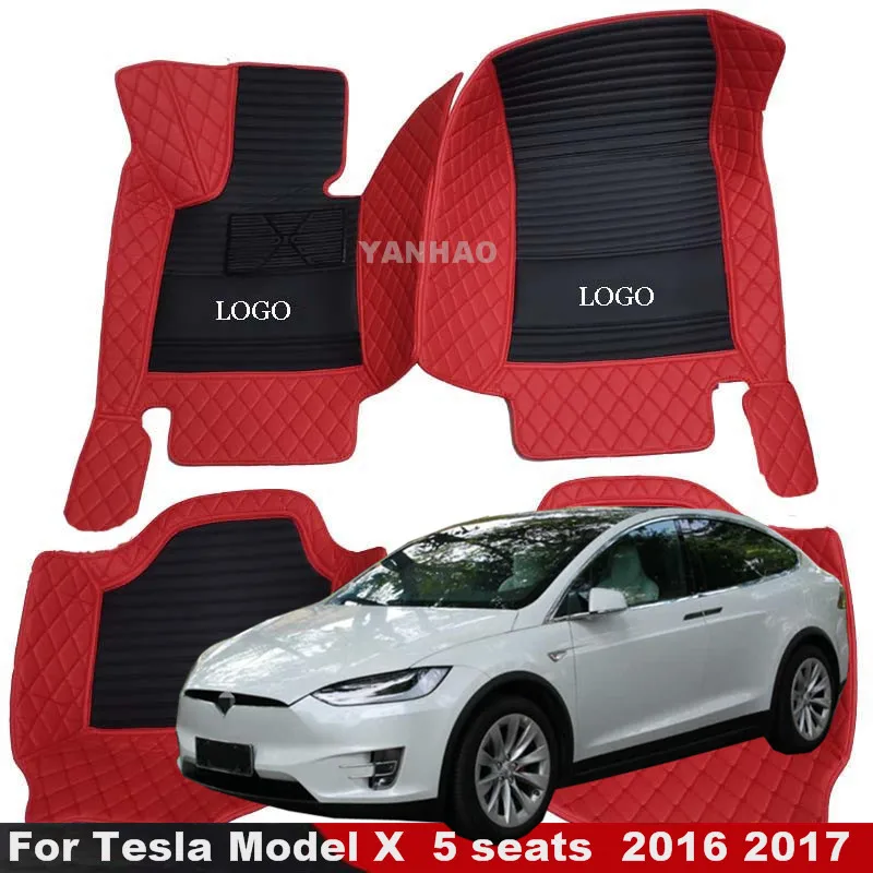 Car Floor Mats For Tesla Model X 5 seats 2016 2017 Pro Car Styling Auto Accessories Interior Parts Artificial Leather Car Mats
Car Floor Mats For Tesla Model X 5 seats 2016 2017 Pro Car Styling Auto Accessories Interior Parts Artificial Leather Car Mats