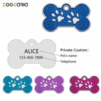 Pet Cat Dog ID Tags Engraved Pet ID Name Number for Cat Dog Puppy Collar Tag Pendant Bone Pet Accessories
Pet Cat Dog ID Tags Engraved Pet ID Name Number for Cat Dog Puppy Collar Tag Pendant Bone Pet Accessories