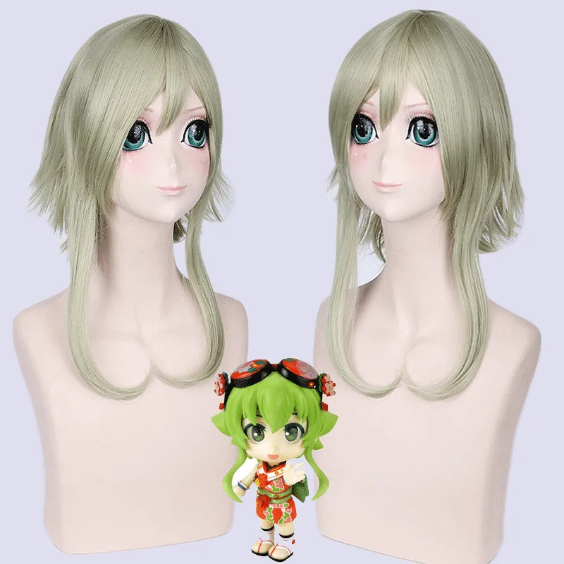 Anime Vocaloid Gumi Cospaly Wigs Heat Resistant Synthetic Hair Double Ponytail Role Play Wig
Anime Vocaloid Gumi Cospaly Wigs Heat Resistant Synthetic Hair Double Ponytail Role Play Wig